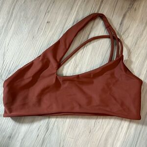 Mikoh rust bathing suit top